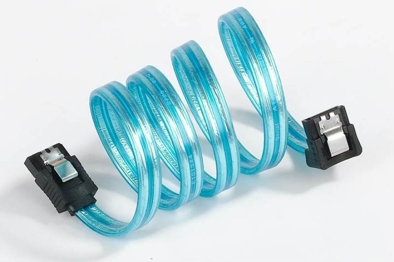 SATA 7P UV cable with latch