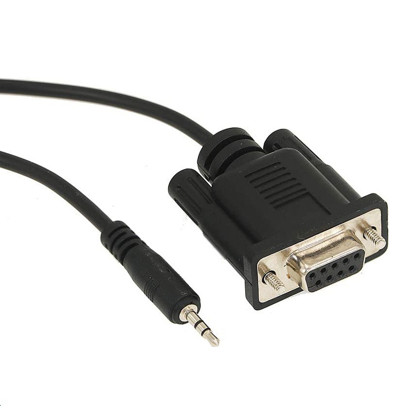 DB9 RS 232 female to  TRS 2.5M