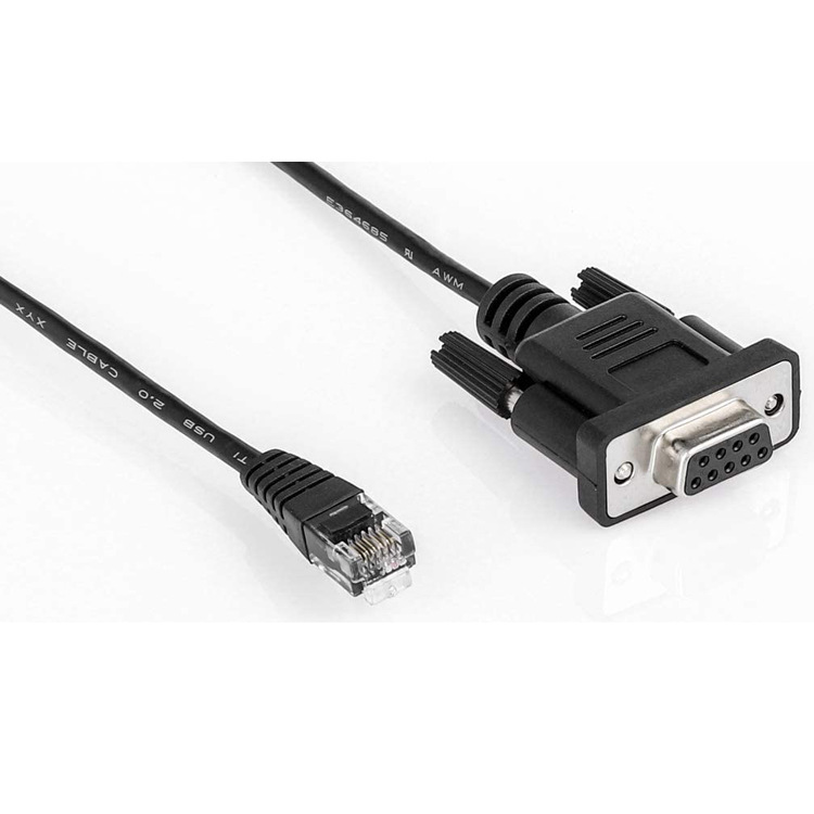 DB9 RS 232 male/ female to RJ 